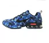 nike air max shox camouflage series blue